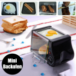 220V 50Hz Mini multifunktsionaalne ahi Majapidamises kasutatav elektriahi Taimeriga K&uuml;psetamine Kuivatatud puuviljad Grill Leib Pizza K&uuml;psetamine K&ouml;&ouml;gimasin 220W