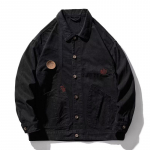 Meeste retro teksajakk &ndash; mitmek&uuml;lgne, stiilne t&ouml;&ouml;riietus kevadeks ja s&uuml;giseks 4XL must