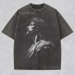 Jeesuse S&auml;rk Christian Streetwear Usuline Kingitus Talle v&otilde;i Talle Usu R&otilde;ivad Comfort Colors Unisex T-s&auml;rk Jeesus Kristus Kiriku R&otilde;ivad S