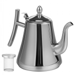 2000ml roostevabast terasest teekann teekann Kung Fu teekann eemaldatava s&otilde;ela infuseriga Puer Oolong teekannud veekannid h&otilde;be