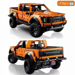 Tehniline 42126 1:10 F-150 Pikapi Spordauto Ehitusklotside Komplekt Lihasauto Mudel M&auml;nguasjad Lastele Kingitus