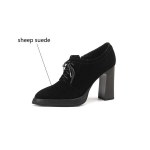 Moodsad Uued Kevadised Ehtsad Nahast Naiste Kingad Terava Ninaga Naiste Pumbad Kingad Naistele K&otilde;rged Kontsad Zapatos Mujer Mokassiinid Daamide Kingad 34