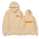 Kevade ja s&uuml;gise uus mood LOKI TVA Variant T&auml;ht t&auml;hega tr&uuml;kitud streetwear unisex kapuutsikas Unix soe vabaaja spordir&otilde;ivad S