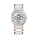 Keraamiline+Metallist rihm Samsung Galaxy Watch 8 Classic 46mm/Ultra 2025 47mm jaoks Moodne k&auml;epael Galaxy Watch 8 40mm 44mm jaoks Rihm Galaxy Watch Ultra white
