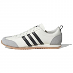 Adidas VS JOG 2.0 Kulumiskindlad madalad vabaajajalatsid Unisex Valge Hall Must Tossud JS1031 40⅔