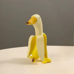 Banaanipart Loominguline aiakaunistused Skulptuurid &Otilde;u Vintage Aiakujundus Dekoor Kunst Kummaline kooritud banaanipart Kodukujud K&auml;sit&ouml;&ouml;