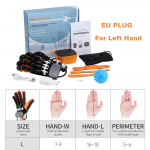 Rehabilitatsiooniroboti kindad S&otilde;rmede treenimine K&auml;e treener Insult Hemipleegia K&auml;e lahas Taastumise treener Tugi Nutikas massaaž EU Plug