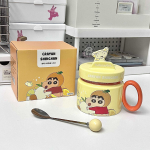 Armas mobiiltelefoni hoidik tass koomiks keraamiline kruus kaanega poistele ja t&uuml;drukutele laste s&uuml;nnip&auml;evakingitused 401-500ml