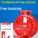 Riikliku Standardiga Voolikurull - 20/25/30m Enese P&auml;&auml;stmiseks H&uuml;drandikast P&ouml;&ouml;rdalus 20m Red Hose + 4 Ties