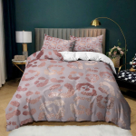 Leopardi mustriga tekikott roosa gepardi mustriga voodipesukomplekt metsloomade teemaline tekkkott t&uuml;drukutele teismelistele mikrofiiber tepitud kate 140x200cm 3pcs