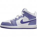 Air Jordan 1 Mid PS Dusty Amethyst Laste tossud Lilla Valge Court-Purple DQ8424-500 33.5