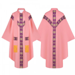 Katoliku preester Chasuble Kiriku missa r&uuml;&uuml; R&uuml;&uuml; Chasuble Preester Vintage kotis r&uuml;&uuml; Kleit Keep S 40-45kg khaki