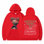 R&auml;ppar Chris Brown Breezy Bowl XX Tuur 2025 Hupparid Mehed Naised Hip Hop Gooti Punk Pullover Talvine Mood Dressipluus Streetwear S