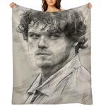 Sam Heughan - Jamie Fraser Tekk vooditekk &Uuml;lisuur tekk Voodipesu diivanile Tekid 30x40in
