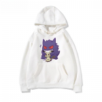 Pok&eacute;moni Joonisfilm Armas Gengar Prindiga Huppar Meestele ja Naistele S&uuml;gis_talv Uus Y2K Harajuku Suur Suurus Vabaaja Trendikas Kampsun Topp S