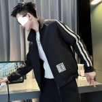 Meeste p&uuml;stkraega jakid, kevad- ja s&uuml;gisjoped, Korea stiilis trendikad meeste topid, uued lahedad mantlid 3XL
