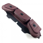 Harley FLHT FLHTC FLHX Touring tuuleklaasikoti sadula 3 kotitasku jaoks pruun