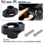 Turbo Blow off Valve Adapter BOV Black For 16-23 FORD F150 2.7L 3.5L ECOBOOST EV