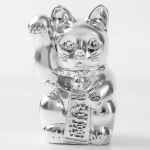 Usaya Originaaldisain kullas v&otilde;i Maneki-neko (&Otilde;nnelik Kass) Plaatina. Raskekaal. (Plaatina)