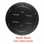 Car upgrade Decoration Accessories Gas Tank Covers Cap Exterior Trim Paste Style For Toyota Tundra Sequoia 2008 2009 2010- matt must v&auml;rv