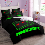 3D HD Avengers Minu Maailm Koletis Tapeet Digitaalne Tr&uuml;kk Voodipesukomplekt Tekikott Tekk Voodi Poistele T&uuml;drukutele Kingitus 178x220cm-3pcs