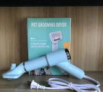 2-in-1 lemmikloomakoera f&ouml;&ouml;n Vaiksed koerakarvaf&ouml;&ouml;nid ja kammhari Hoolduskassipoeg kassikarvakammi kutsikakarvapuhur Reguleeritav temperatuur EU plug sinine
