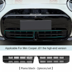 Car Lower Bumper Anti ect Net Front Grille Mesh Cover Air Inlet Vent Panel For Mini Electric Cooper E/SE J01 EV Accessories High configurate-02