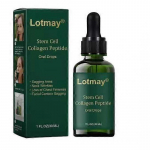 T&uuml;virakkude Kollageeni Peptiidi Suukaudsed Tilgad, H&uuml;drol&uuml;&uuml;situd Vedelad Kollageeni Peptiidid T&otilde;stetud & Pinguldatud Naha & Kortsude V&auml;hendamiseks 1pcs