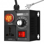 5000W Astmevaba Pinge Regulaator Valguse Dimmer Temperatuuri Kiiruse Regulaator AC 110V/220V Muutuv &Uuml;hefaasiline Pinge Kontroller