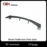 Chevrolet Corvette C8 (2020-2024) Tagatiiva spoiler modifitseerimiseks Glossy Black