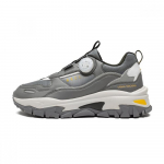 Akiii Classic Unisex Sneakers Free Lock Urban Tracker charcoal gray/230mm