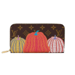 Louis Vuitton X Yayoi Kusama Zippy rahakott V&auml;rviline K&otilde;rvitsa monogramm Naiste rahakott Mitmev&auml;rviline M82106 Shopping Bag Set(Basic Set+Shopping Bag)