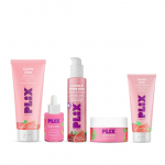 PLIX The Plant Fix Guava & Roses Nahahoolduspakett 5 tk | Puhastaja, Tooner, Seerum, Niisutaja, P&auml;ikesekaitsekreem SPF 50+