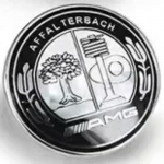 3D ABS Logo Auto Esiv&otilde;re Esikatte Embleemi Kleebis Mercedes Benz W203 W204 W205 W206 W212 W213 W221 W222 W223 jaoks Tarvikud 2pins black cap