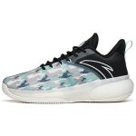 Anta Cushioning Slip Resistant Abrasion Resistant Low top Performance Basketball Shoes Men's White Green Black 112211615-4 44.5