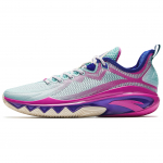Anta Swagger 2 Cushioning Abrasion Resistant Rebound Low top Basketball Shoes Men's Green Pink Blue 912531106-5 42