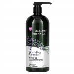 Avalon Organics, &Scaron;ampoon, Toitev lavendel, 32 fl oz (946 ml)