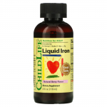 ChildLife Essentials, Vedel raud, Looduslik marjamaitse, 4 fl oz (118 ml)
