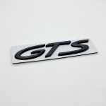 1tk Metallist GTS T&auml;hekleebis Auto Tagumine Embleem Poritiiva K&uuml;lg Tagumine Pagasiruumi M&auml;rgise Kleebis Stiilitarvikud 911 718 928 901 jaoks 105mm X 25mm&1pcs GTS must