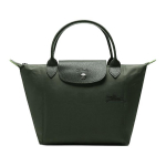 Longchamp Le Pliage Green 23 L&uuml;hikese k&auml;epidemega &Ouml;koloogiline L&otilde;uend Pelmeeni Totes Kott V&auml;ike Naiste tote kott Metsaroheline 1621919479 Basic Set (Bag)