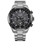 CITIZEN 100m Veekindel Valgusj&otilde;ul t&ouml;&ouml;tav Kvartsmehhanismiga Titaanist Rihmaga K&auml;ekell Meeste Kellad Must T&auml;hik CC4058-67X Black Dial gray