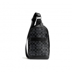 K&auml;ekott Coach Charles 20 Klassikaline Monogramm PVC Crossbody Kotid Meeste kotid Must Hall 54787-CQBK Basic Set (Bag+Dust Bag)