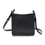 Longchamp Le Foulonn&eacute; 20 nahast &uuml;hev&auml;rviline eemaldatava &otilde;larihmaga lukuga &otilde;lakott, v&auml;ikesed naiste kotid, must 10138021001 Basic Set (Bag+Dust Bag)