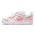 Nike Court Borough Armas J&auml;nku T&auml;ht Libisemisvastupidavad Kulumiskindlad Madalad Rula Kingad GS Virsikuroosa DV5456-105(Team420-) 40