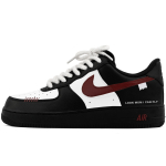 Nike Air Force 1 07 S&uuml;nteetiline Nahk Kulumiskindel K&otilde;rgust Lisav Madal Peal Osalusega Rula Kingad Unisex Must Valge CW2288-001(Team1605-) 43