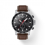 Tissot Nahkrihm must sihver Meeste moekell T125.617.16.051.01 must