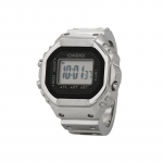 Casio 50. aastap&auml;eva S&otilde;rmuskell Kvartsmehhanism Roostevabast terasest rihm Unisex-kellad Hall CRW-001-1JR Regular Watch Box,Gray Dial