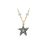 Swarovski Idyllia Merit&auml;he Ripats Imitatsioonkristall Kuldse Tooniga Imitatsioonp&auml;rli Kaelakee Unisex kaelakee 5684116 Box (Random Color)