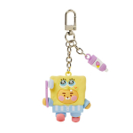SpongeBob X Kakao Friends V&auml;ike Ryan Beebi SpongeBobi Kujuke V&otilde;tmehoidja PVC Armas Kawaii Mini Nukk V&otilde;tmehoidja beige