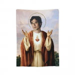 The Vampire Diaries Damon Salvatore Tekk Fliis Talvine Hingav Kerge &Otilde;huke Visketekk Kodu Voodipesu Visketekid 130x150cm